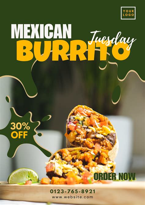 Burrito Business Flyers