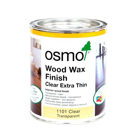 Osmo Wood Wax Finish Clear Extra Thin 1101 Living Timber Trade