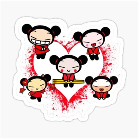 Pucca And Garu Sticker For Sale By Roniy2022 Redbubble