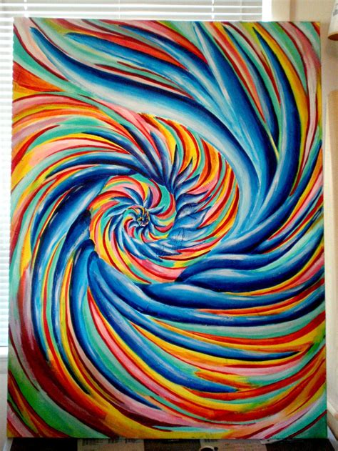 Abstract Pop Art Fibonacci Spiral By Flyingbluewings On Deviantart