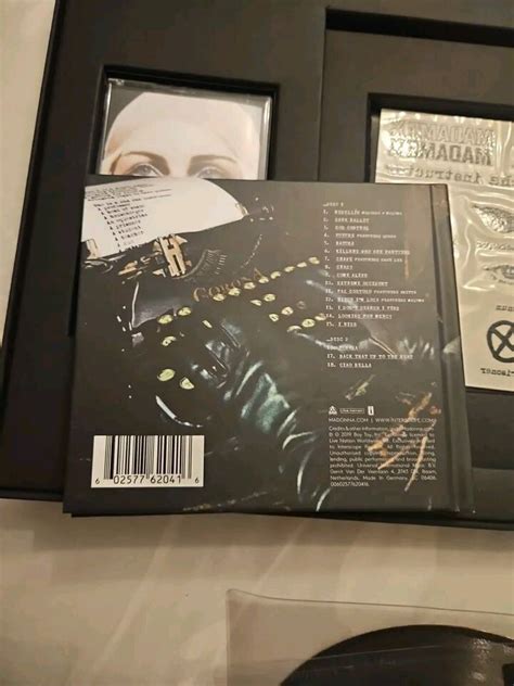 Madonna Madame X Boxset Picture Disc Cassette Cd Tattoo Pack