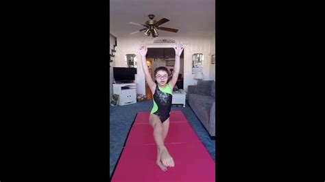 Abc Gymnastics Challenge I Made Up Some Things 😂 Youtube