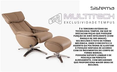 Poltrona Bella Nude Reclinável Puff Conforto e Elegância para sua Sala