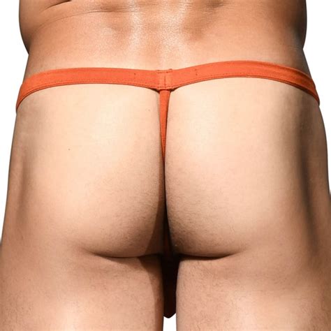 Andrew Christian String Almost Naked Sex Bambou Citrouille INDERWEAR