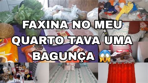 Faxina No Quarto E No Guarda Roupa Tava Muito Sujo Cama Posta Simples