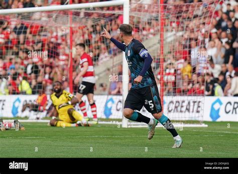 Crewe Alexandra Defender Mickey Demetriou 5 Scores A GOAL 0 1 And