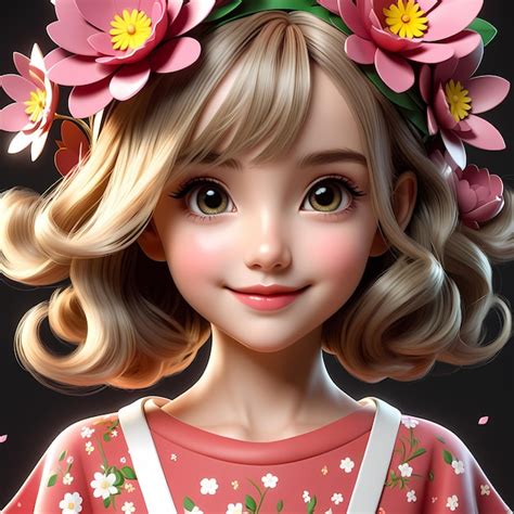 Premium Photo 3d Cartoon Character 3d Happy Cartoon Illustration 3d