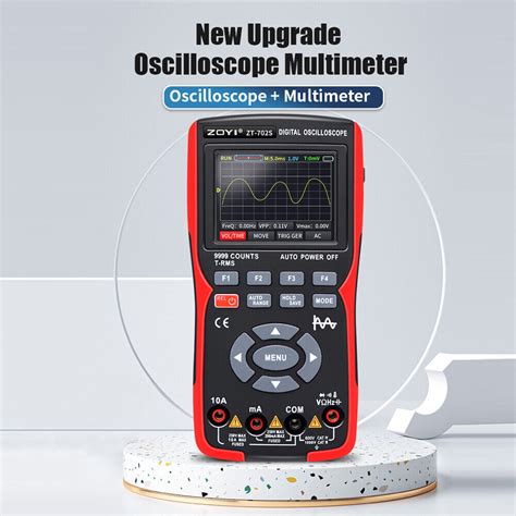 Zoyi In Digital Oscilloscope Multimeter Msa S Sampling Rate Mhz