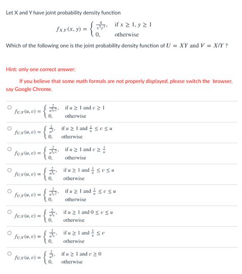 Solved Let X And Y Have Joint Probability Density Function Chegg