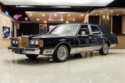 1989 Lincoln Town Car Classic Cars For Sale Michigan Muscle And Old Cars Vanguard Motor Sales