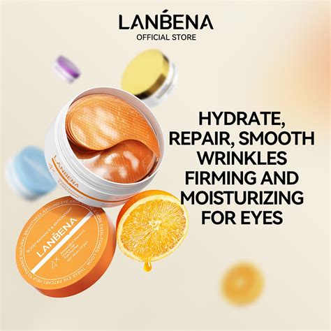 Lanbena Antioxidante Vc Senhora M Scara De Olho K Ouro Retinol