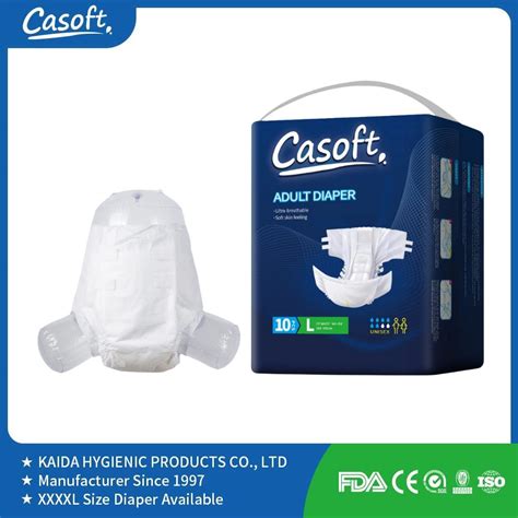 OEM ODM High Quality Ultra Thin Core Adult Diapers With Maximum