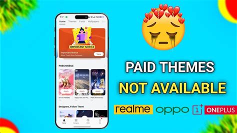 Paid Themes Not Showing On Realme Oppo Theme Store Realme Oppo Oneplus