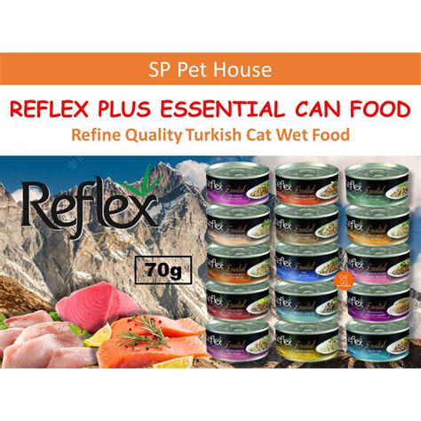 Reflex Plus Essential Cat Canned Wet Food For Kittens And Cats 70g Adult