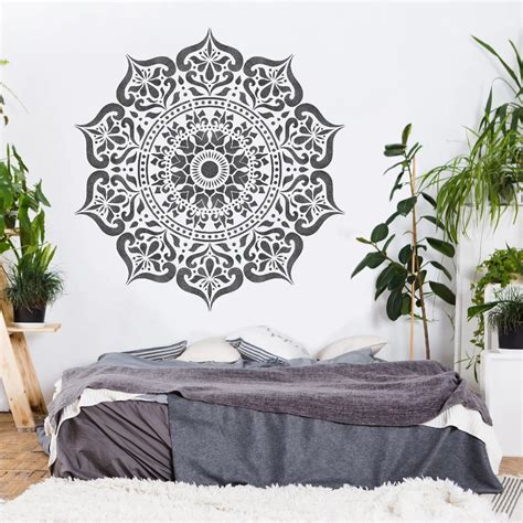 Mandala Stencil For Painting Walls Furntiure Crafts Manali Etsy Uk