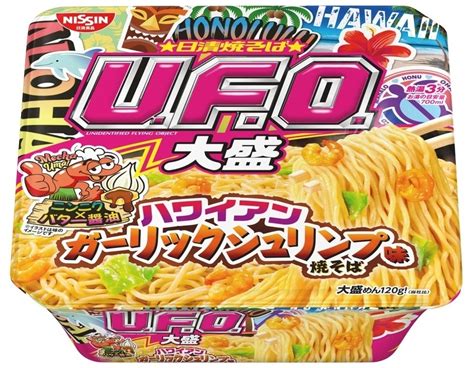 中評価日清食品 日清焼そばUFO大盛 ハワイアンガーリックシュリンプ味焼そばの感想クチコミ値段価格情報もぐナビ