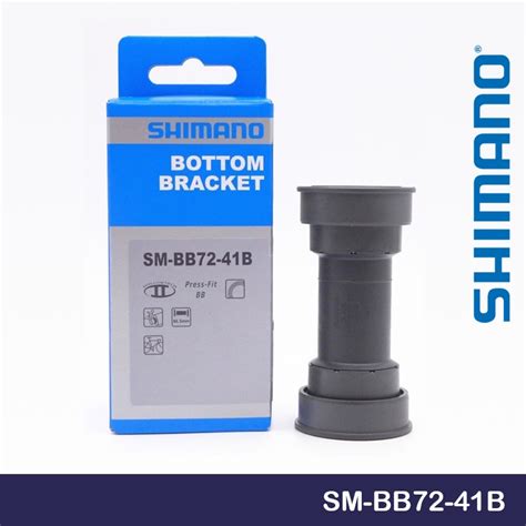 SHIMANO SM BB72 41B Hollowtech II Press Fit Bottom Bracket 41 X 86 5 Mm