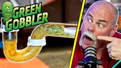 Real Plumber Tests GREEN GOBBLER YouTube