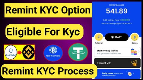 Remint Network Kyc Option Enable Remint Kyc Full Very Fiy Video Youtube