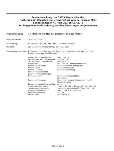 Pflegehilfsmittel PDF 52 KB GKV Spitzenverband