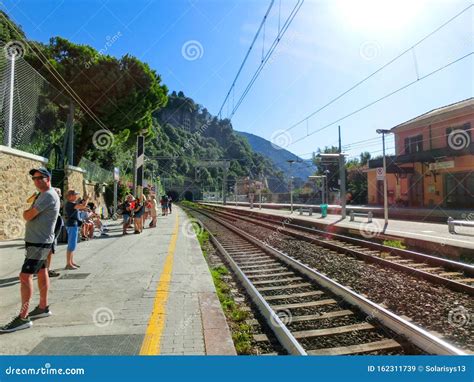 Monterosso, Italy - September 14, 2019: the Train Station at Monterosso ...