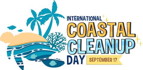 International Coastal Cleanup Day Banner Design 8750085 Vector Art At