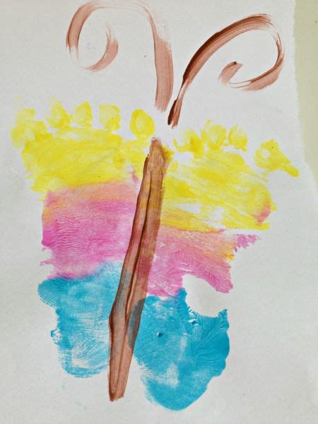 Spring Handprint And Footprint Art Roundup