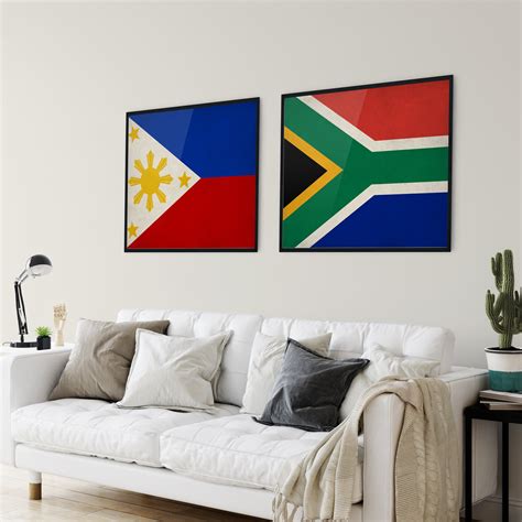 Philippines Flag Art, Philippines Flag Print, Flag Poster, Country ...