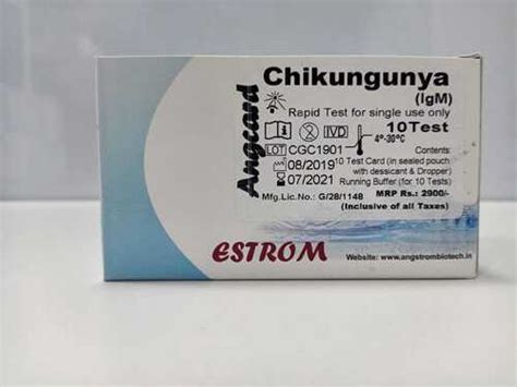 Angstrom Chikungunya Rapid Test Kit At Best Price In Jaipur Raj