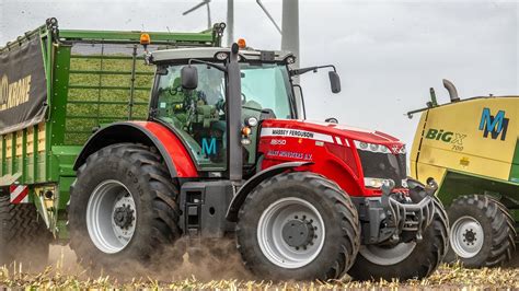 Mais Hakselen Krone Big X Massey Ferguson Mart