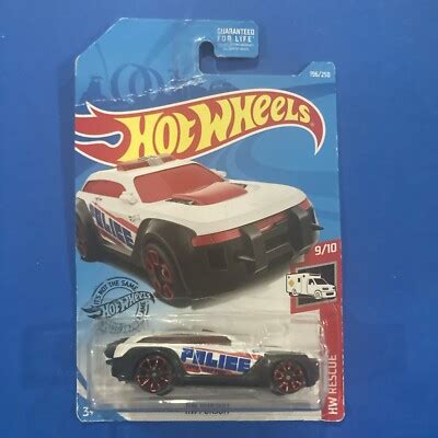 Hot Wheels HW Rescue HW Pursuit WHITE Police Car FYG EBay