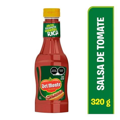 Salsa De Tomate Catsup Del Monte 320 G Walmart