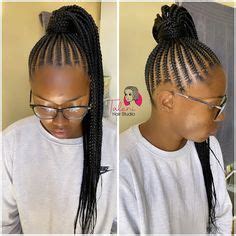 Up Do Braids Bola Cornrows