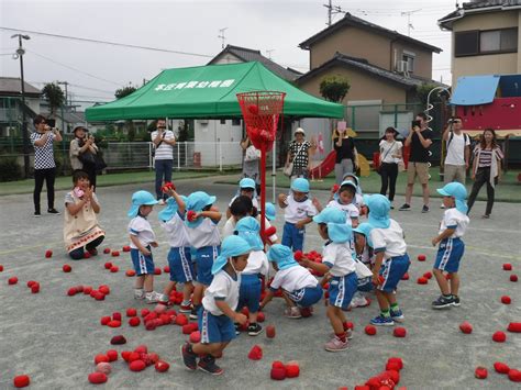 玉入れ大会 6 29・7 11・7 12 本庄青葉幼稚園