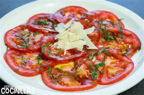 Receta De Carpaccio De Tomate