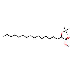 Heptadecanoic Acid Hydroxy Methyl Ester Tms Chemical Physical