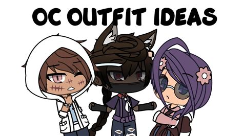 Oc Outfit Ideas Gacha Life Hair Clothes Ocs Youtube