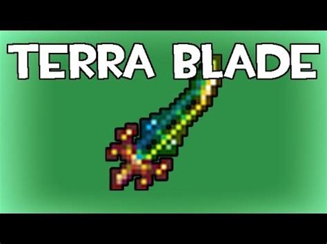 Terraria How To Get The Terra Blade Review Youtube