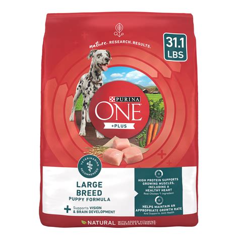 Buy Purina One Plus Large Breed Puppy Food Dry Formula 311 Lb Bag