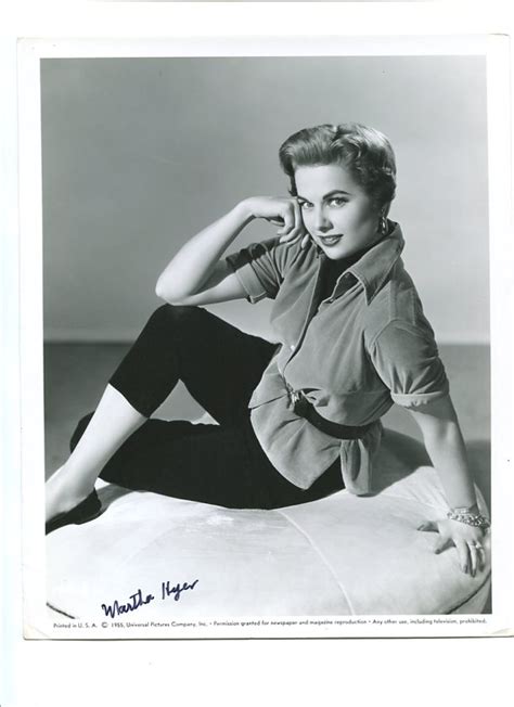 MARTHA HYER 1955 8X10 PROMOTIONAL STILL BODY PORTRAIT SPICY VG Good