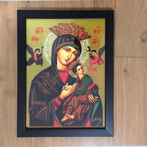 Quadro Nossa Senhora Do Perp Tuo Socorro Santa Cat Licos Elo