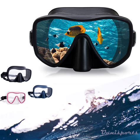 Frameless Scuba Low Volume Free Diving Mask Scuba Diving Goggles