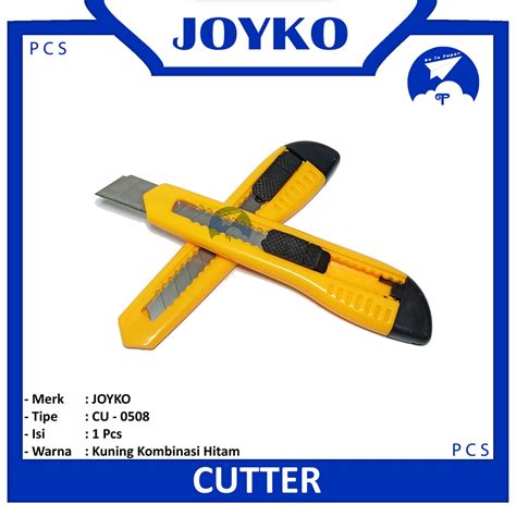 Jual Joyko Pisau Cutter Tjam Serbaguna Cu Pcs Shopee Indonesia