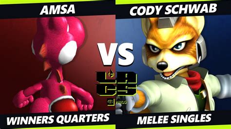 LACS 5 Cody Schwab Fox Vs AMSa Yoshi Smash Melee SSBM YouTube