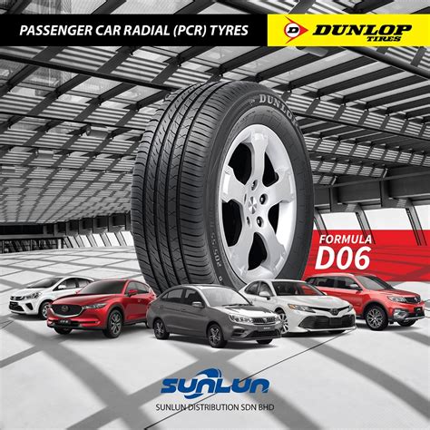 Dunlop Formula D06 Passenger Tyre Suppliersunlun Malaysia