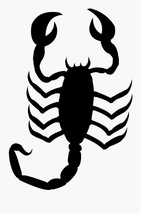 Outline Of A Scorpion Free Transparent Clipart Clipartkey