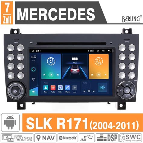 Android Autoradio F R Mercedes Slk R Dab Ready Gps Carlink Usb