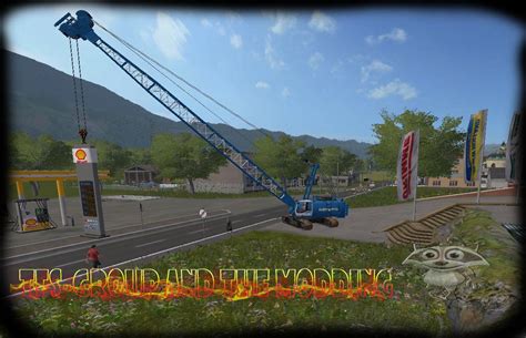 Tfsg Crawler Sarens Kran Tfsgroup Fs17 Farming Simulator 17 Mod Fs