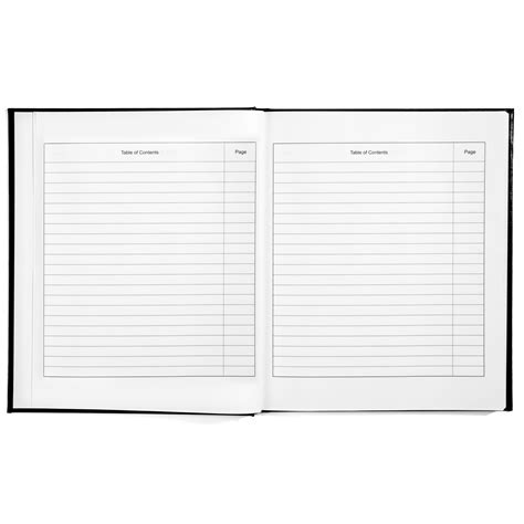 3001hc Black Cover Laboratory Notebook Scientific Notebook Company