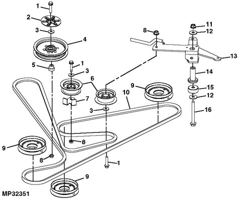 John Deere X300 Lawn Tractor Parts Diagram